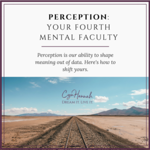 Perception Your Fourth Mental Faculty | Cyn Hannah